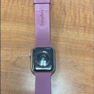 Apple Watch Series 4, with band and charger